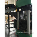 Stroj za izdelavo stiskalnic za brikete iz hidravličnih kovin